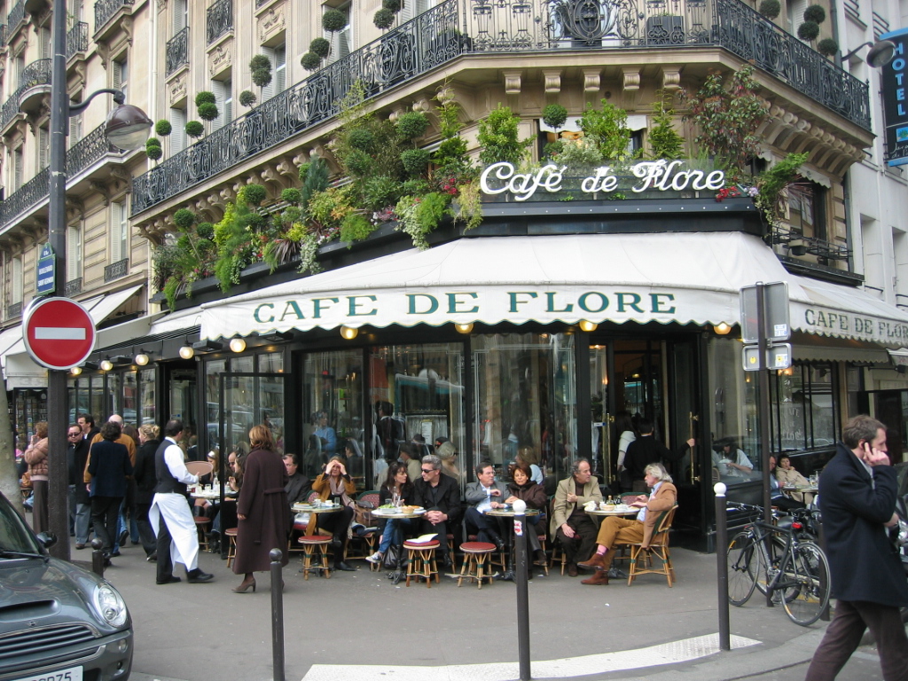 enseigne cafe de flore